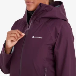 Montane Waterproof Jackets-Womens Spirit Jacket - Saskatoon Berry