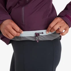 Montane Waterproof Jackets-Womens Spirit Jacket - Saskatoon Berry