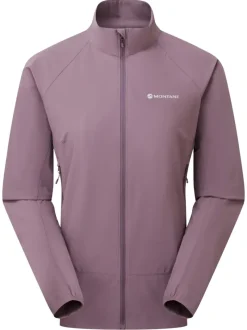 Montane Softshell Jackets-Womens Tenacity Nano Jacket - Moonscape