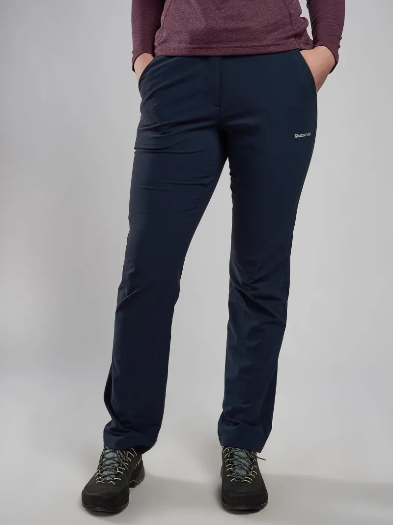 Montane Trousers & Leggings-Womens Terra Stretch Lite Pants - Eclipse Blue