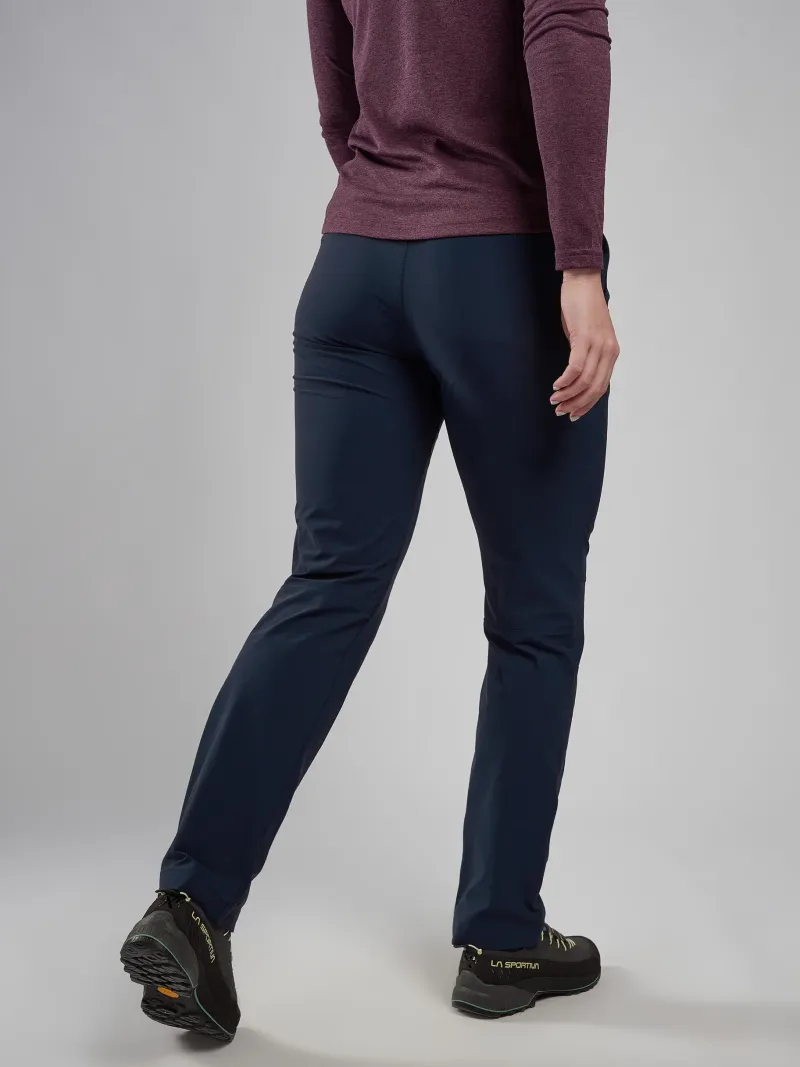 Montane Trousers & Leggings-Womens Terra Stretch Lite Pants - Eclipse Blue