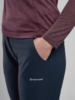 Montane Trousers & Leggings-Womens Terra Stretch Lite Pants - Eclipse Blue
