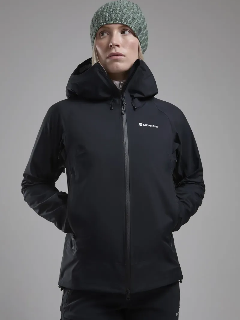 Montane Waterproof Jackets-Womens Torren Waterproof Jacket - Black