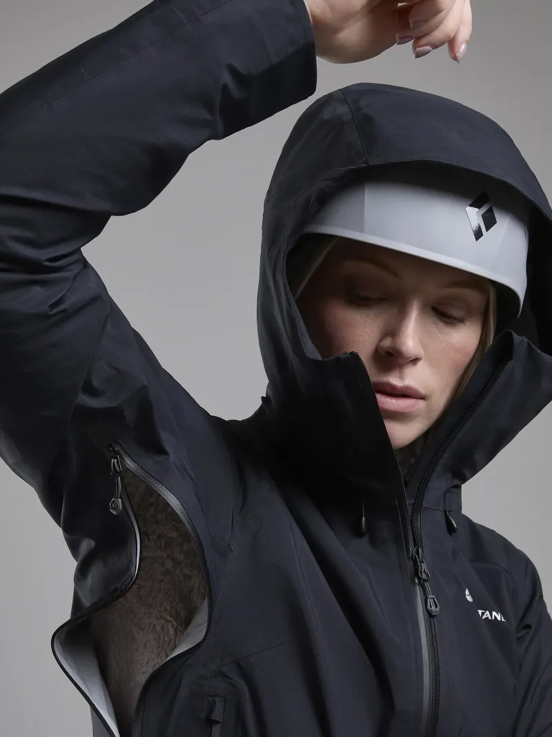 Montane Waterproof Jackets-Womens Torren Waterproof Jacket - Black