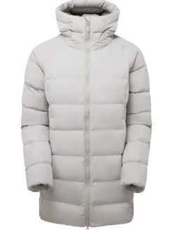 Montane Insulated Jackets-Womens Tundra Hoodie - Oyster