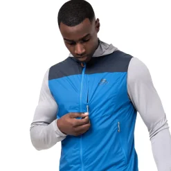Mountain Equipment Vests & Gilets-Mens Aerotherm Vest - Blue Nights-Ember