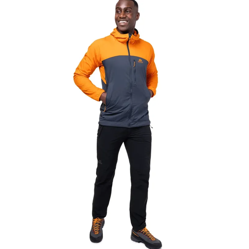 Mountain Equipment Softshell Jackets-Mens Aerotherm Jacket - Atlantic-Blue Nights