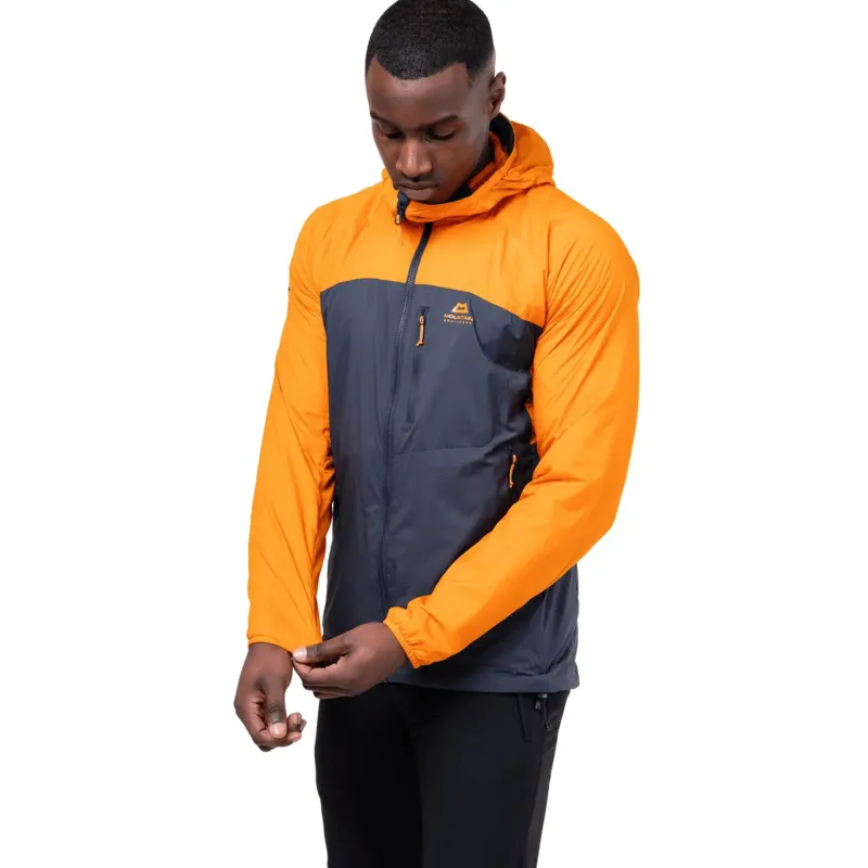 Mountain Equipment Softshell Jackets-Mens Aerotherm Jacket - Blue Nights-Ember