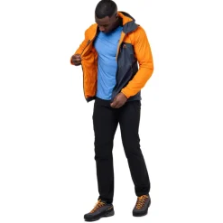 Mountain Equipment Softshell Jackets-Mens Aerotherm Jacket - Blue Nights-Ember