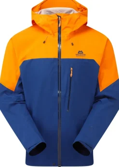 Mountain Equipment Waterproof Jackets-Mens Atmo Jacket - Admiral-Ember