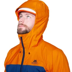 Mountain Equipment Waterproof Jackets-Mens Atmo Jacket - Admiral-Ember