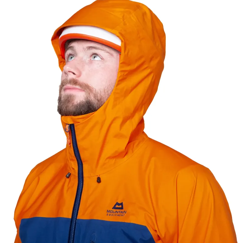 Mountain Equipment Waterproof Jackets-Mens Atmo Jacket - Admiral-Ember