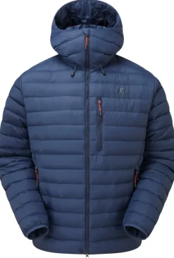 Mountain Equipment Insulated Jackets-Mens Earthrise Hooded Jacket - Dusk