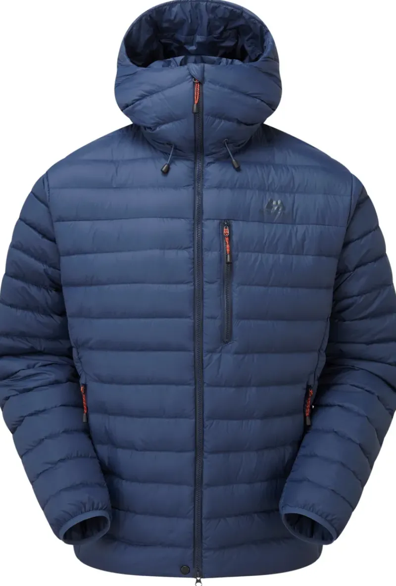 Mountain Equipment Insulated Jackets-Mens Earthrise Hooded Jacket - Dusk