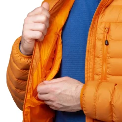 Mountain Equipment Insulated Jackets-Mens Earthrise Hooded Jacket - Dusk