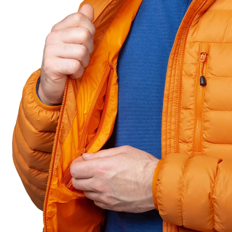 Mountain Equipment Insulated Jackets-Mens Earthrise Hooded Jacket - Pine-Fern