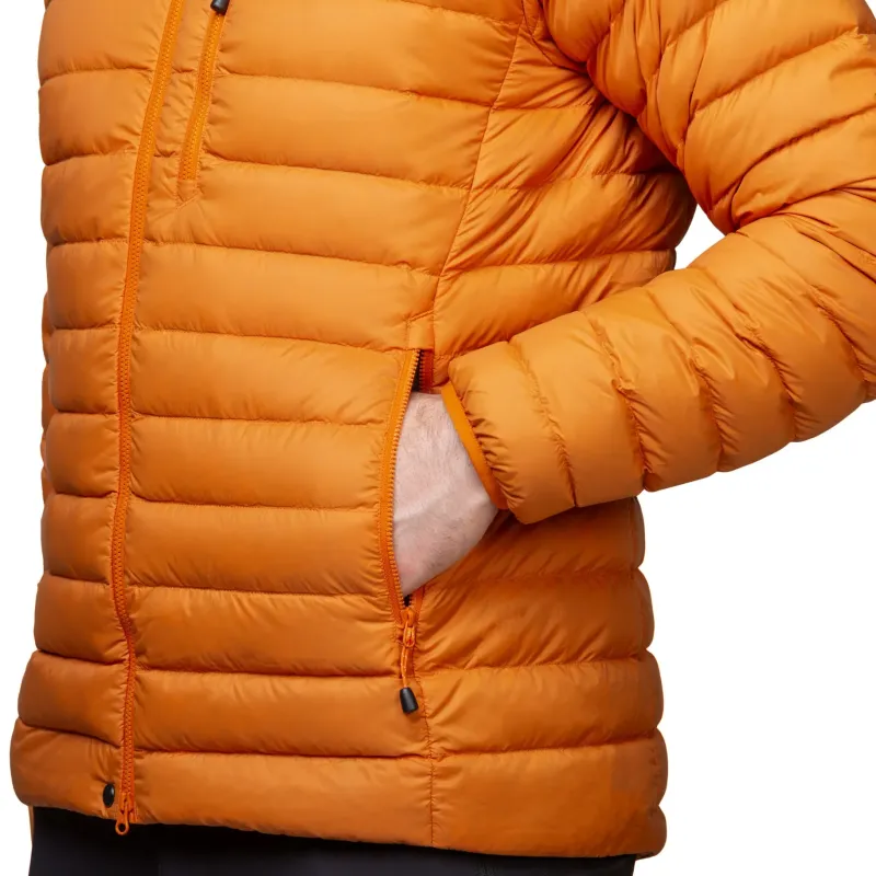 Mountain Equipment Insulated Jackets-Mens Earthrise Hooded Jacket - Pine-Fern
