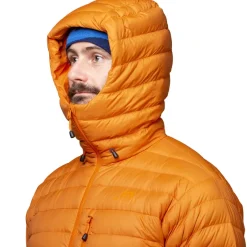Mountain Equipment Insulated Jackets-Mens Earthrise Hooded Jacket - Pine-Fern