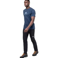 Mountain Equipment T-Shirts & Baselayers-Mens Emblem Tee - Olive Oil