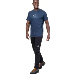 Mountain Equipment T-Shirts & Baselayers-Mens Emblem Tee - Olive Oil