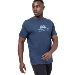 Mountain Equipment T-Shirts & Baselayers-Mens Emblem Tee - Olive Oil