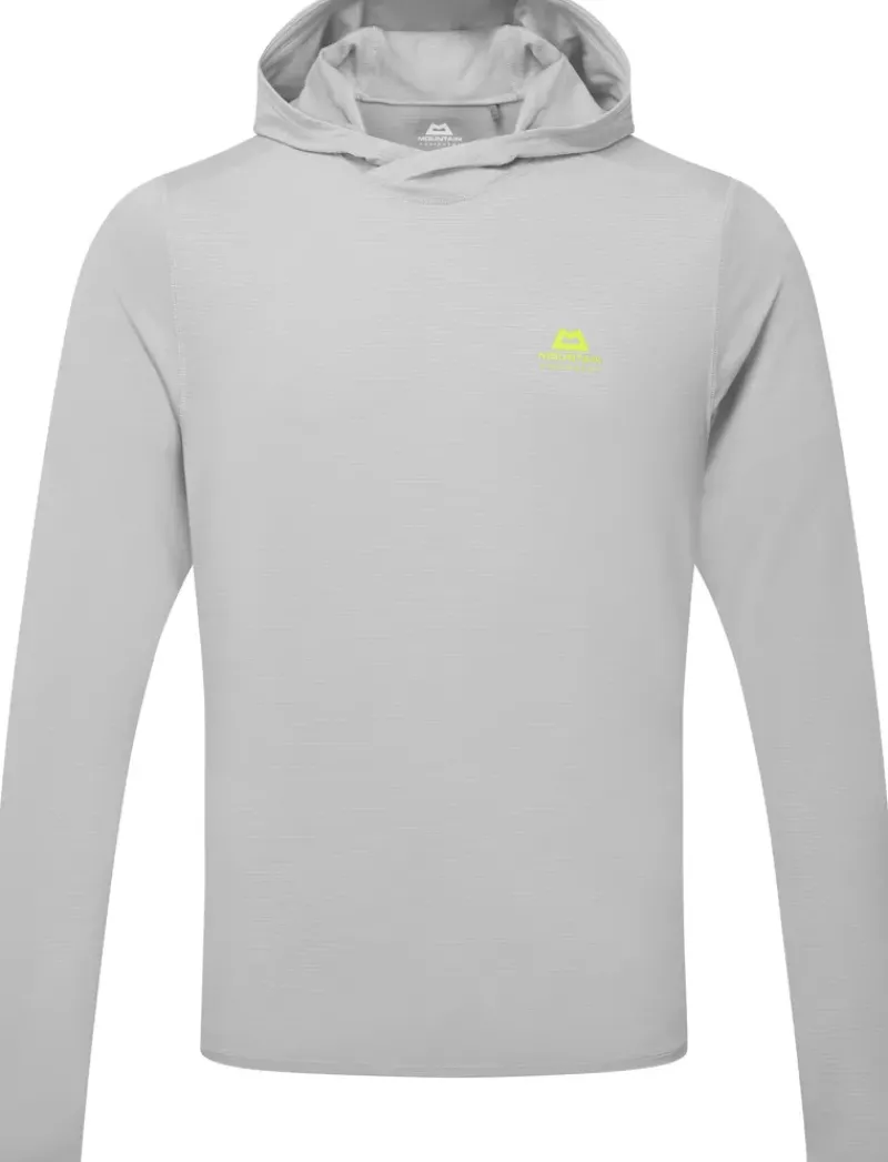 Mountain Equipment T-Shirts & Baselayers-Mens Glace Hooded Top - Mist