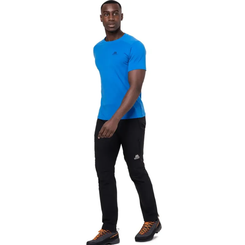 Mountain Equipment T-Shirts & Baselayers-Mens Headpoint Tee - Atlantic Blue