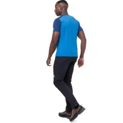 Mountain Equipment T-Shirts & Baselayers-Mens Headpoint Block Tee - Atlantic-Admiral