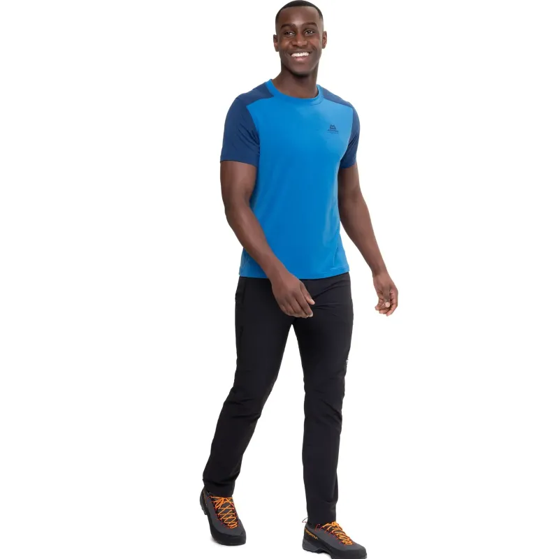 Mountain Equipment T-Shirts & Baselayers-Mens Headpoint Block Tee - Vine-Cactus