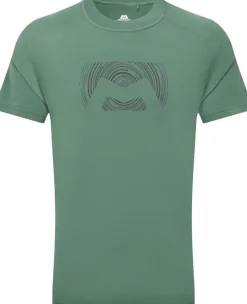 Mountain Equipment T-Shirts & Baselayers-Mens Headpoint Graphic Tee - Sage