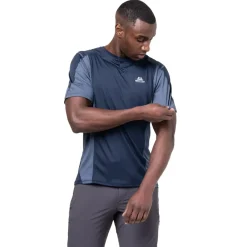 Mountain Equipment T-Shirts & Baselayers-Mens Ignis Tee - Admiral-Atlantic