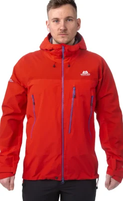 Mountain Equipment Waterproof Jackets-Mens Lhotse Jacket - Majolica-Mykonos