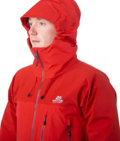 Mountain Equipment Waterproof Jackets-Mens Lhotse Jacket - Majolica-Mykonos
