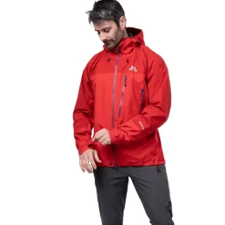 Mountain Equipment Waterproof Jackets-Mens Lhotse Jacket - Imperial Red-Crimson