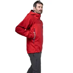 Mountain Equipment Waterproof Jackets-Mens Lhotse Jacket - Anvil Grey-Black