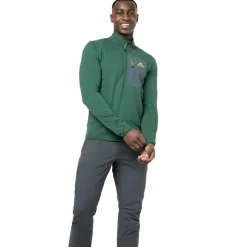 Mountain Equipment Fleece & Mid Layer-Mens Lumiko Zip-T Fleece - Admiral-Cosmos