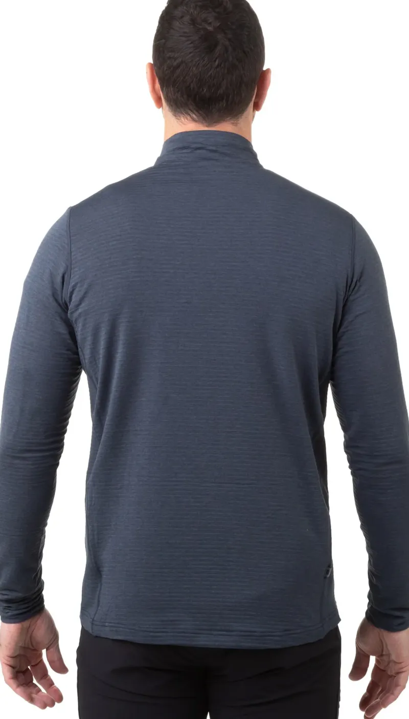Mountain Equipment Fleece & Mid Layer-Mens Lumiko Zip-T Fleece - Ombre Blue-Cosmos