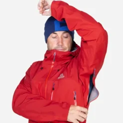 Mountain Equipment Waterproof Jackets-Mens Makalu Jacket - Rust-Ember