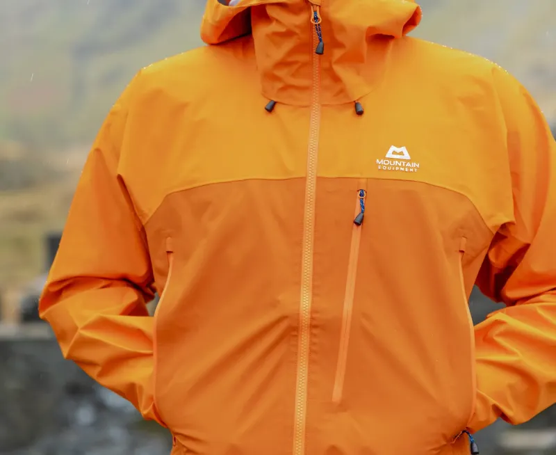 Mountain Equipment Waterproof Jackets-Mens Makalu Jacket - Rust-Ember