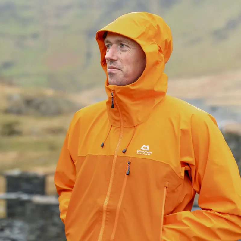 Mountain Equipment Waterproof Jackets-Mens Makalu Jacket - Rust-Ember
