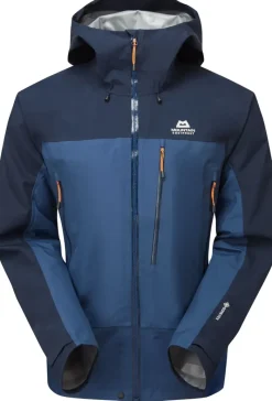 Mountain Equipment Waterproof Jackets-Mens Makalu Jacket - Dusk-Cosmos