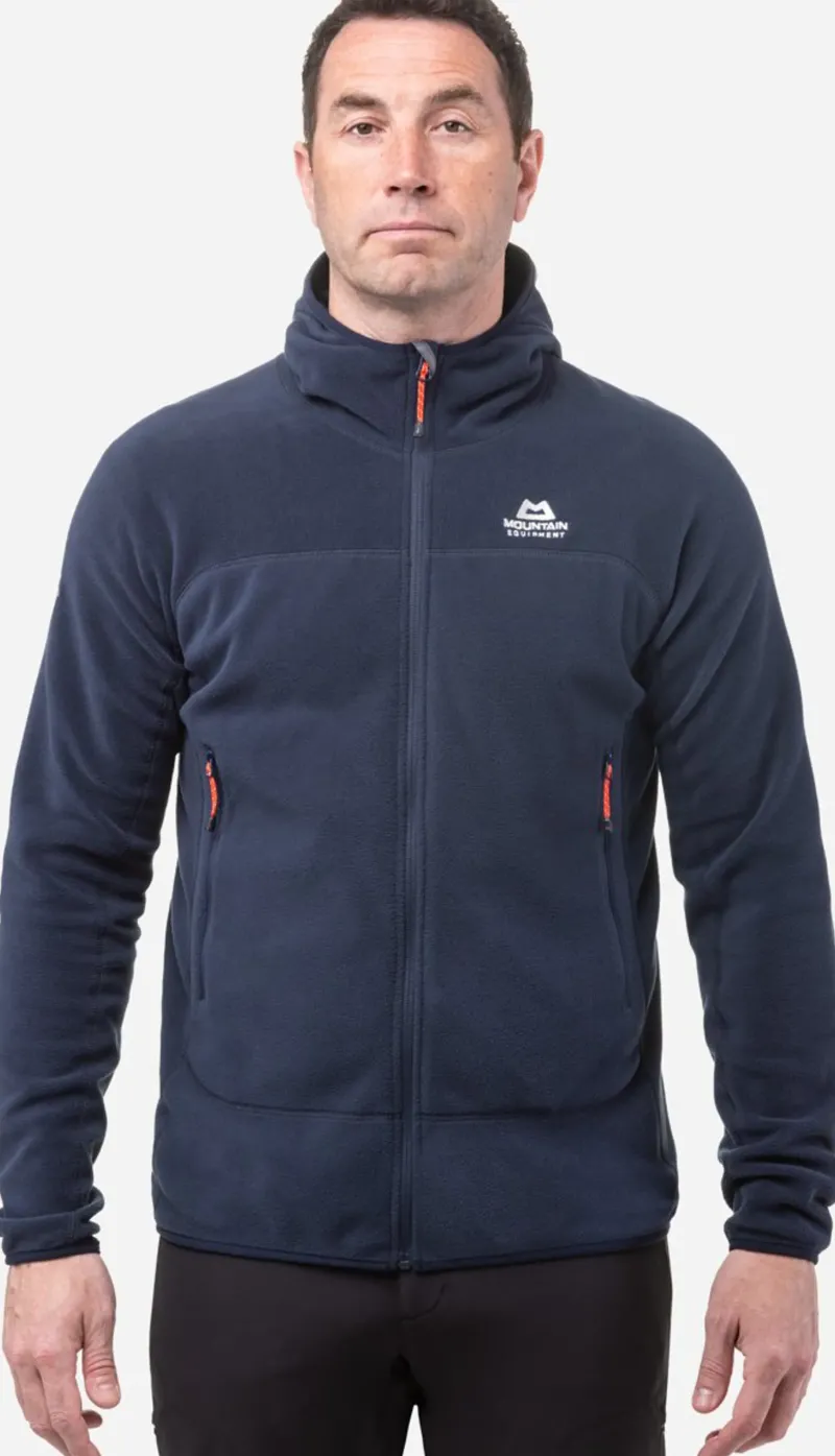 Mountain Equipment Fleece & Mid Layer-Mens Micro Zip Fleece Jacket - Cosmos