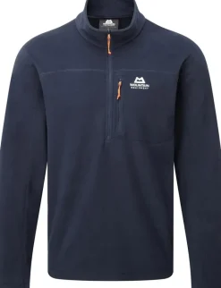 Mountain Equipment Fleece & Mid Layer-Mens Micro Zip-T Fleece - Cosmos