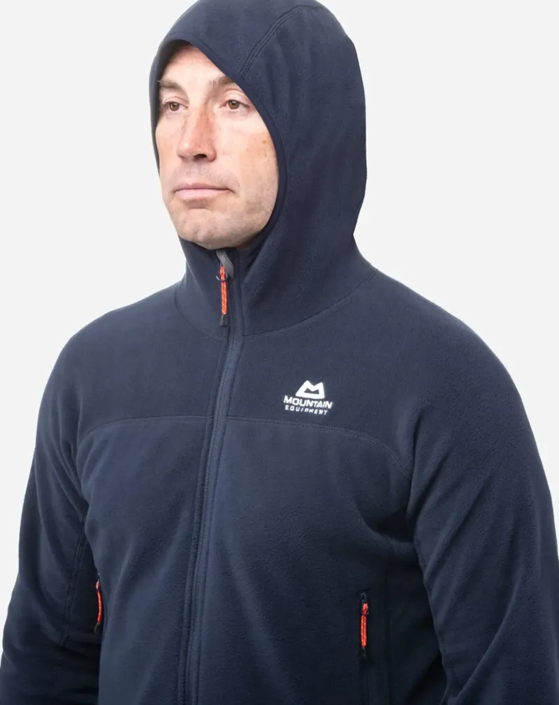 Mountain Equipment Fleece & Mid Layer-Mens Micro Zip Fleece Jacket - Black