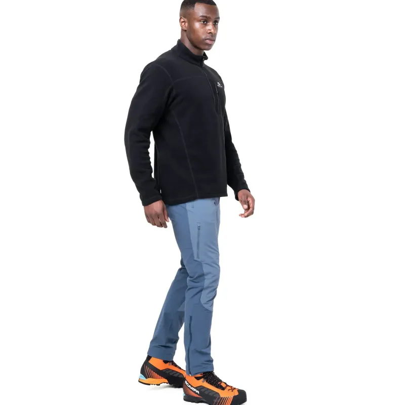 Mountain Equipment Fleece & Mid Layer-Mens Micro Zip-T Fleece - Admiral Blue