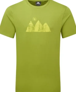 Mountain Equipment T-Shirts & Baselayers-Mens Mountain Sun Tee - Cactus