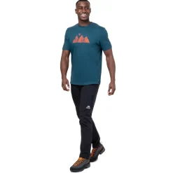 Mountain Equipment T-Shirts & Baselayers-Mens Mountain Sun Tee - Cactus