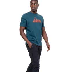 Mountain Equipment T-Shirts & Baselayers-Mens Mountain Sun Tee - Cactus
