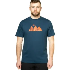 Mountain Equipment T-Shirts & Baselayers-Mens Mountain Sun Tee - Etruscan Red