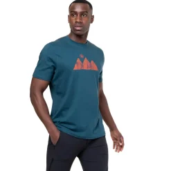 Mountain Equipment T-Shirts & Baselayers-Mens Mountain Sun Tee - Majolica Blue